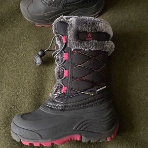 Girls waterproof snow boots